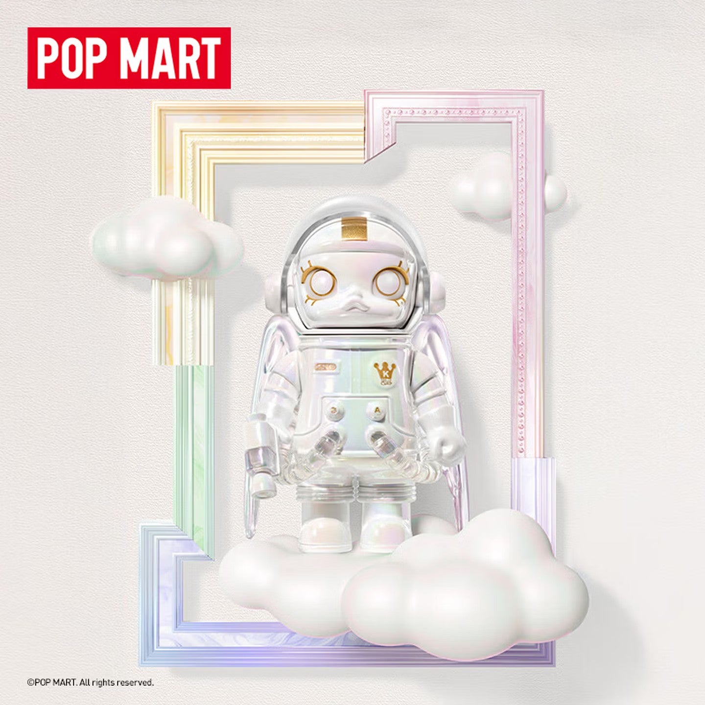 POP MART MEGA SPACE MOLLY 100% ANNIVERSARY SERIES