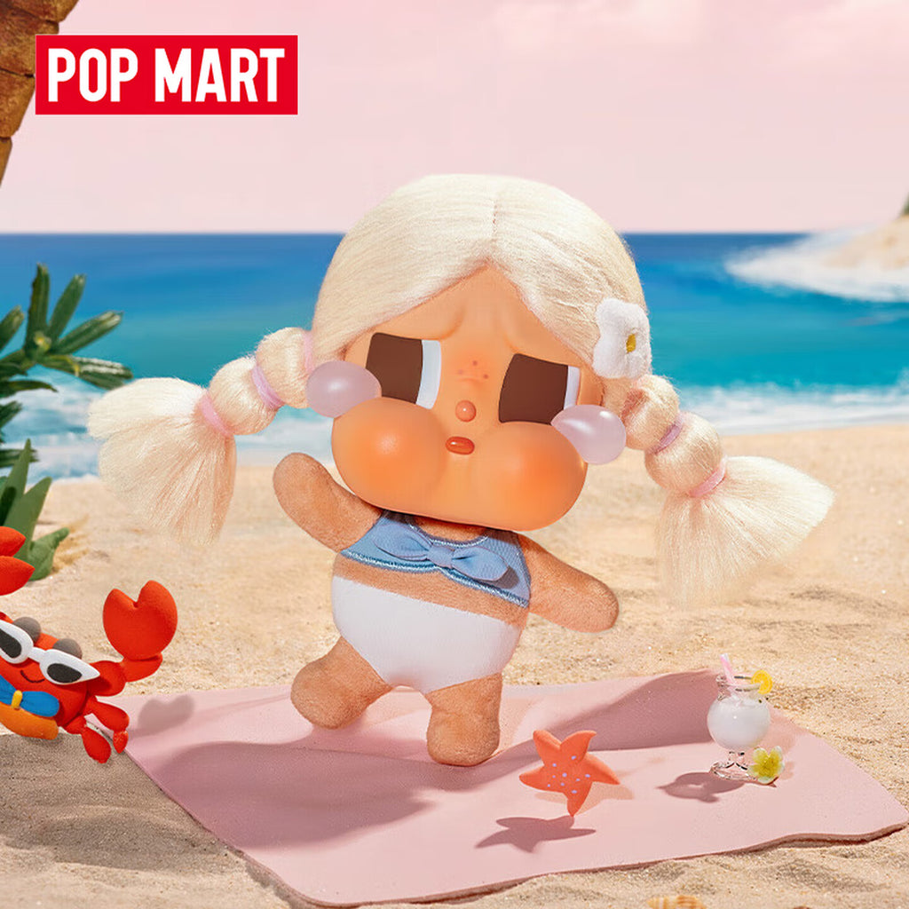 POP MART CRYBABY Vacation Mode On Plastic Stuffed Toy