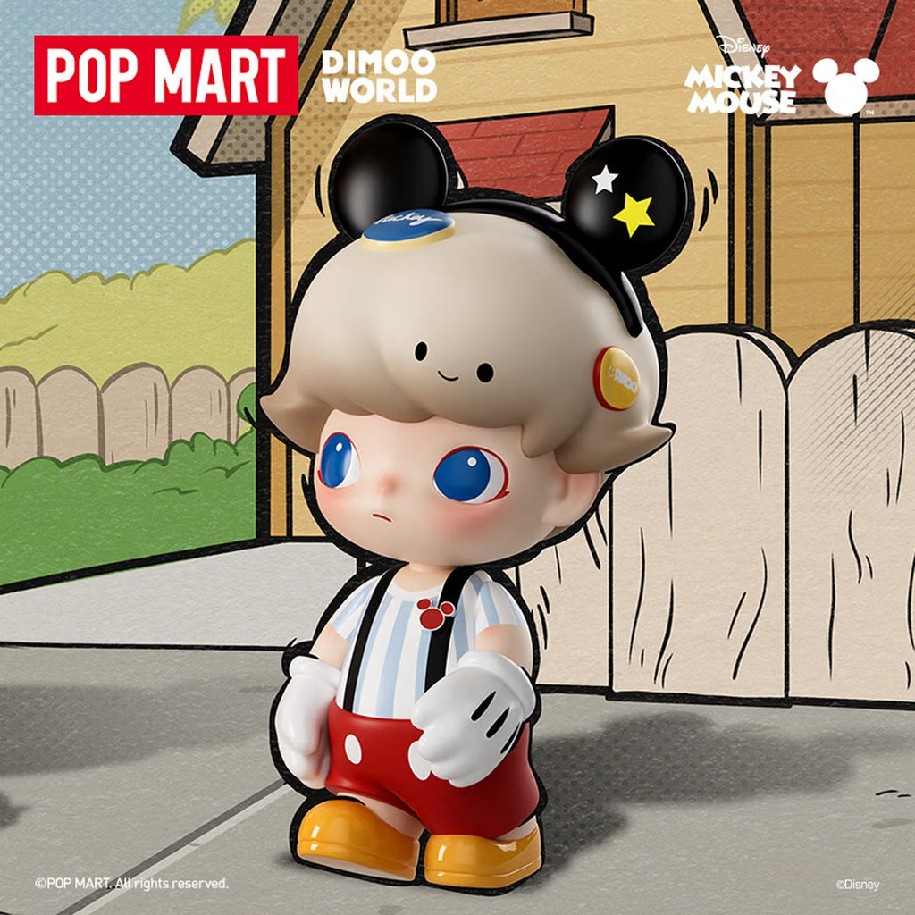 POP MART MEGA JUST DIMOO 400% Mickey Pop Culture Figure
