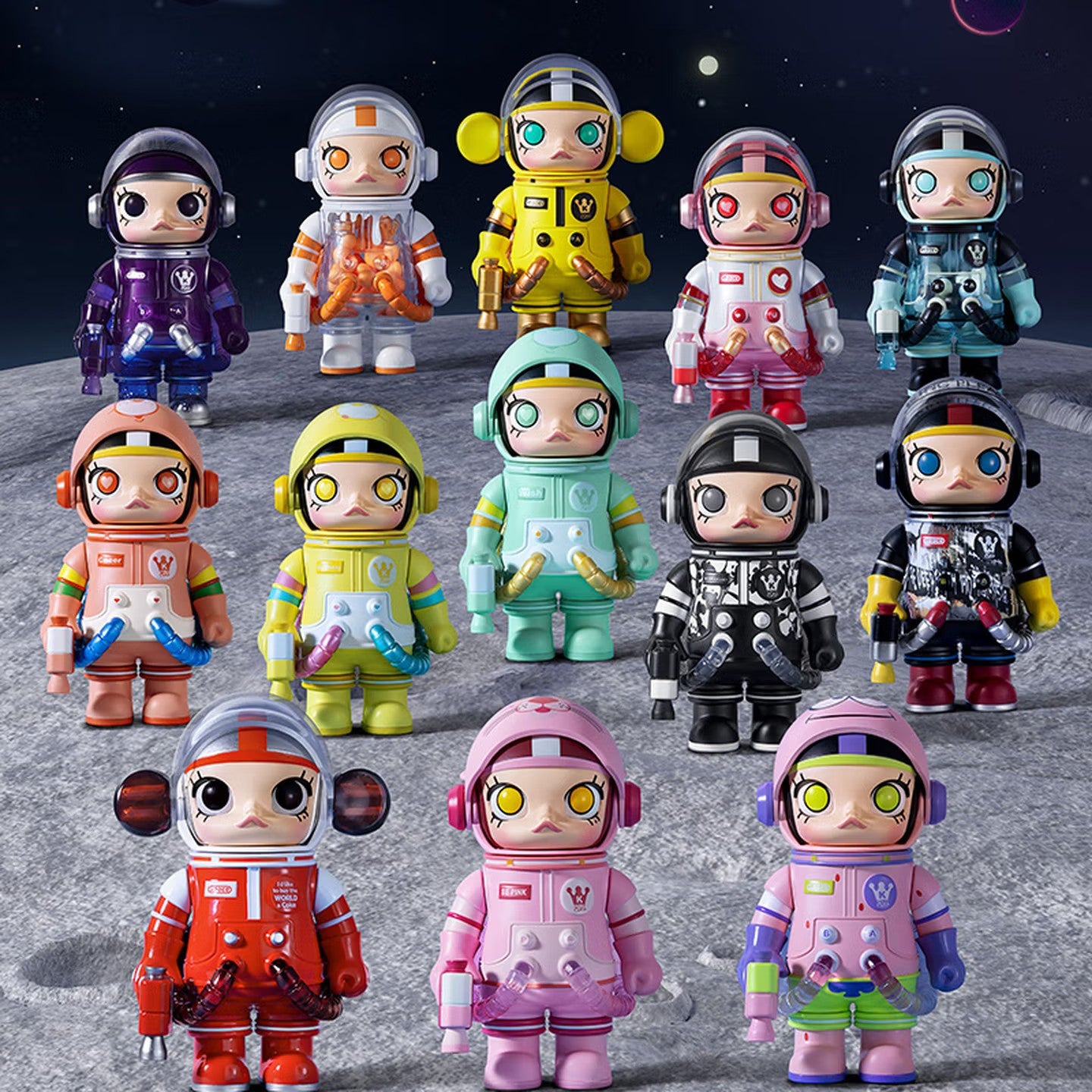 POP MART MEGA SPACE MOLLY 100% ANNIVERSARY SERIES