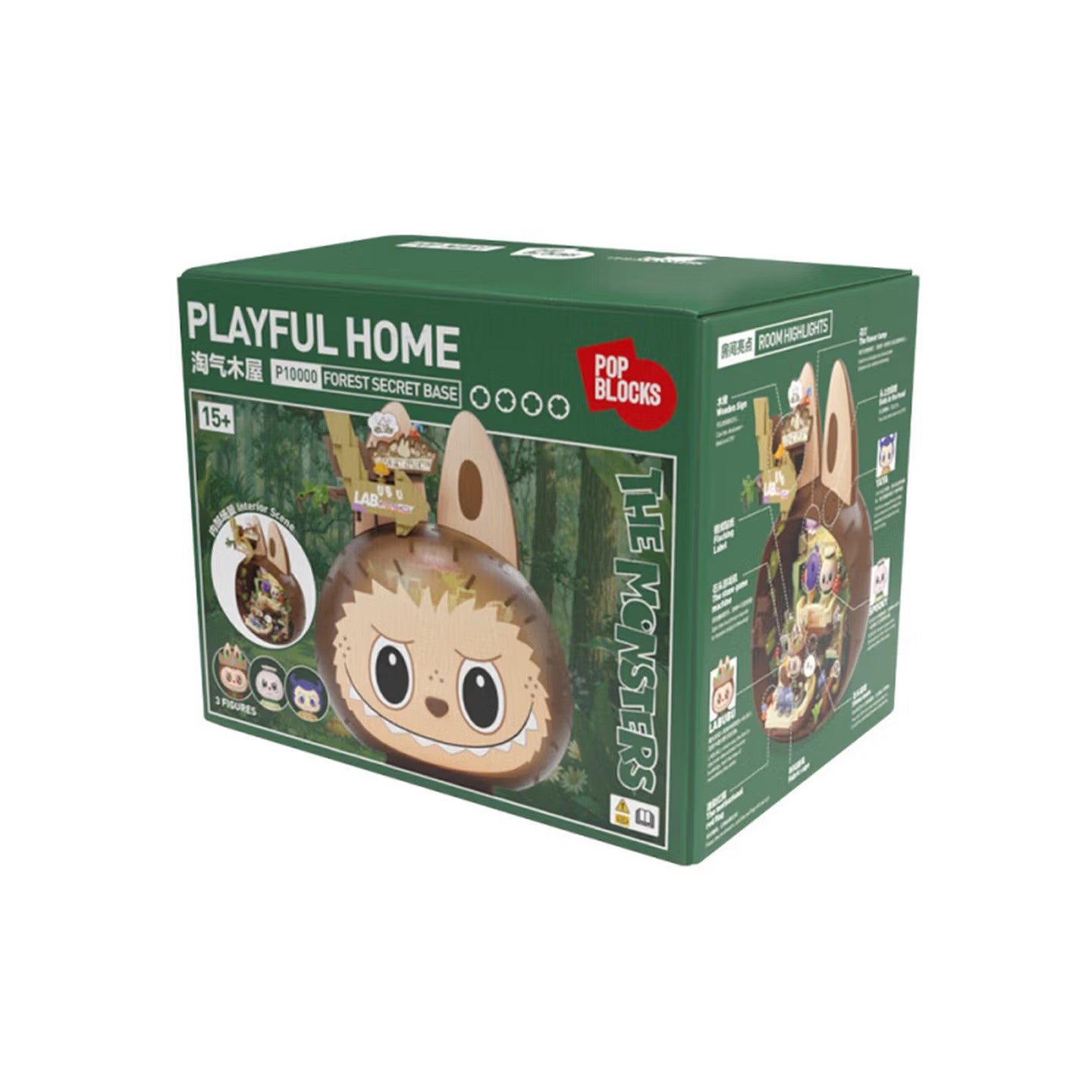 POP MART THE MONSTERS Forest Secret Base Series