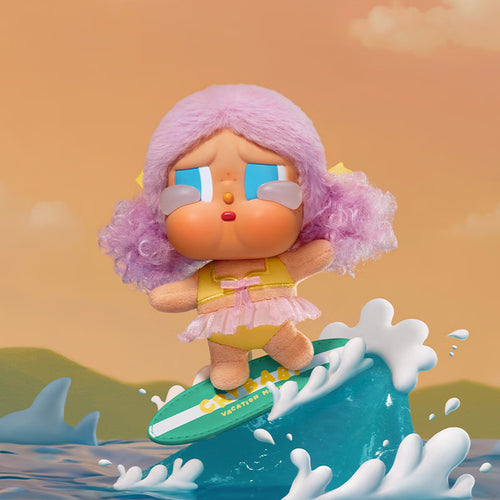 POP MART CRYBABY Vacation Mode On Plastic Stuffed Toy