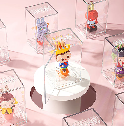 POP MART (Single Pack) Acrylic Blind Box Trendy Toy Storage Gift