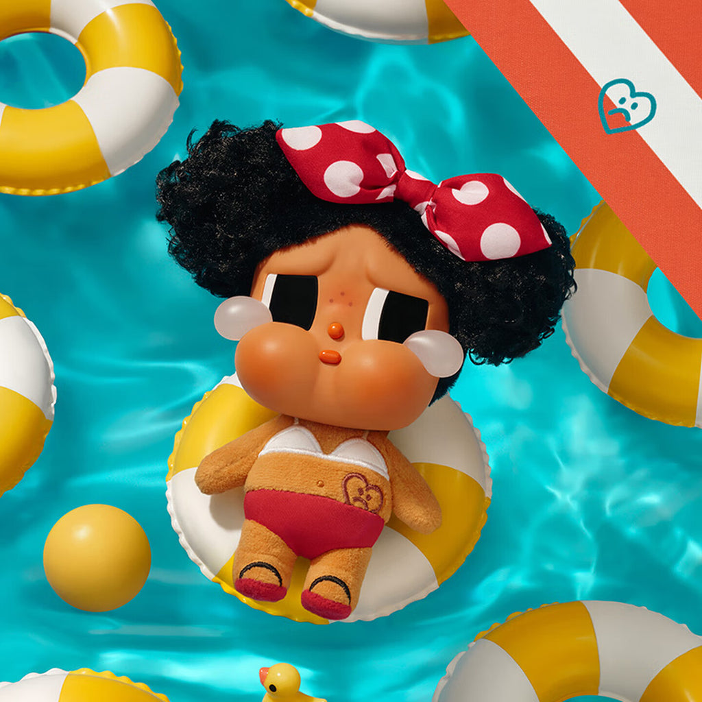 POP MART CRYBABY Vacation Mode On Plastic Stuffed Toy