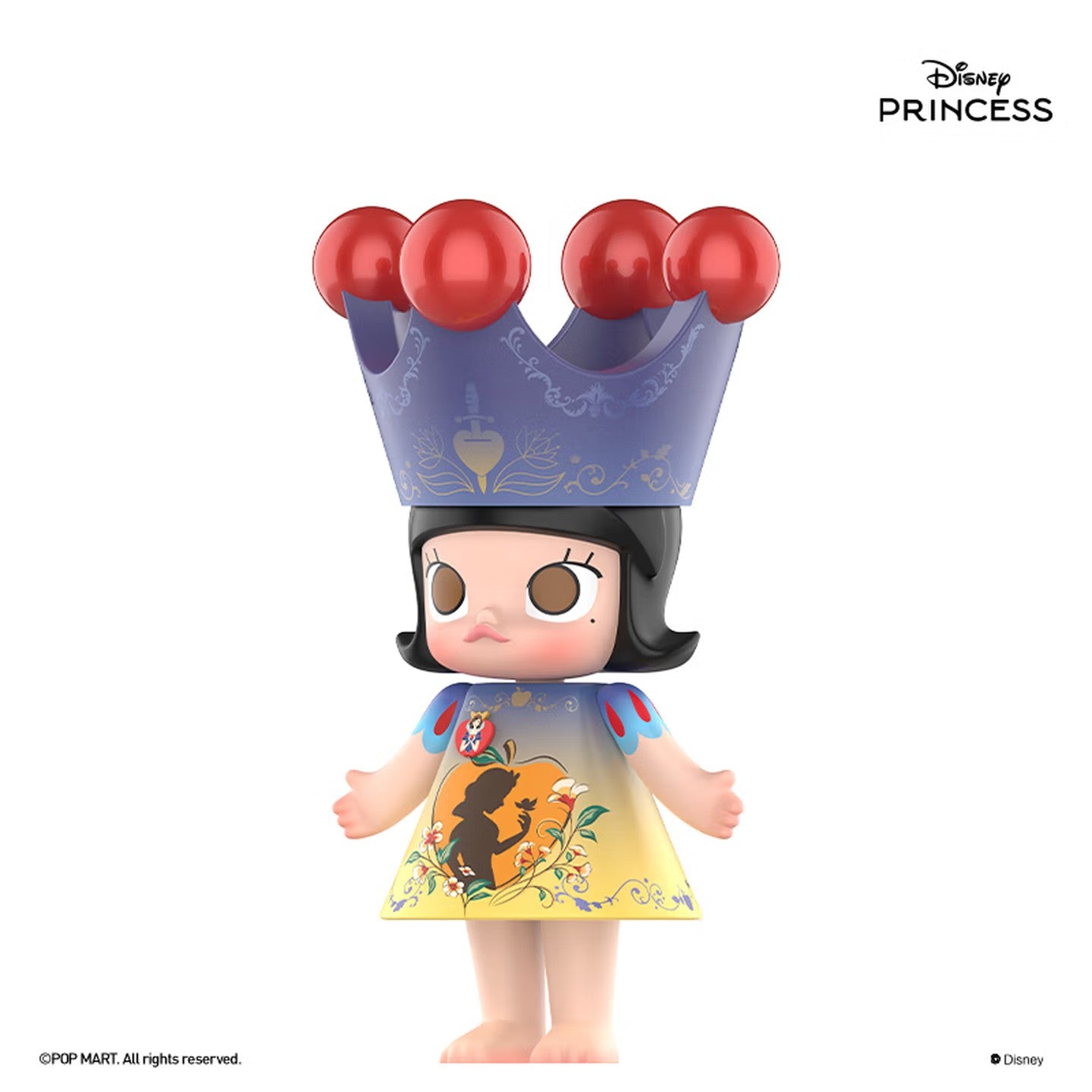 POP MART MEGA ROYAL MOLLY 400% White Snow Princess Toy Statue