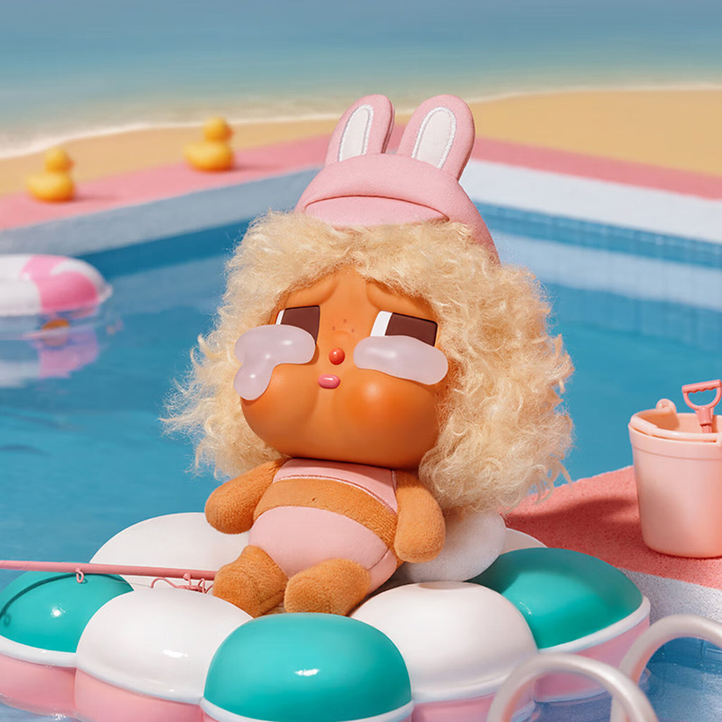 POP MART CRYBABY Vacation Mode On Plastic Stuffed Toy
