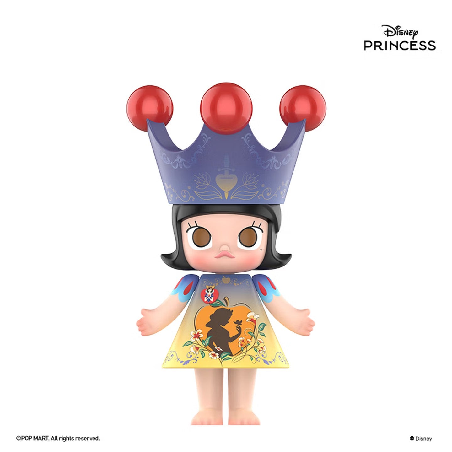 POP MART MEGA ROYAL MOLLY 400% White Snow Princess Toy Statue
