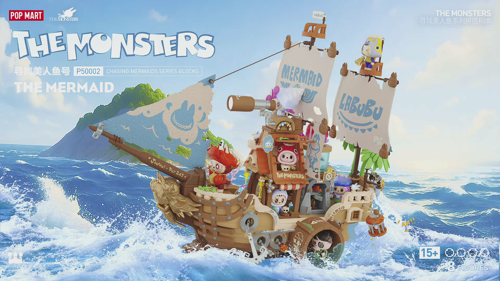 POP MART THE MONSTERS Search for Mermaid Series